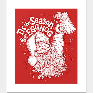 Tis the Season for Eggnog Posters and Art